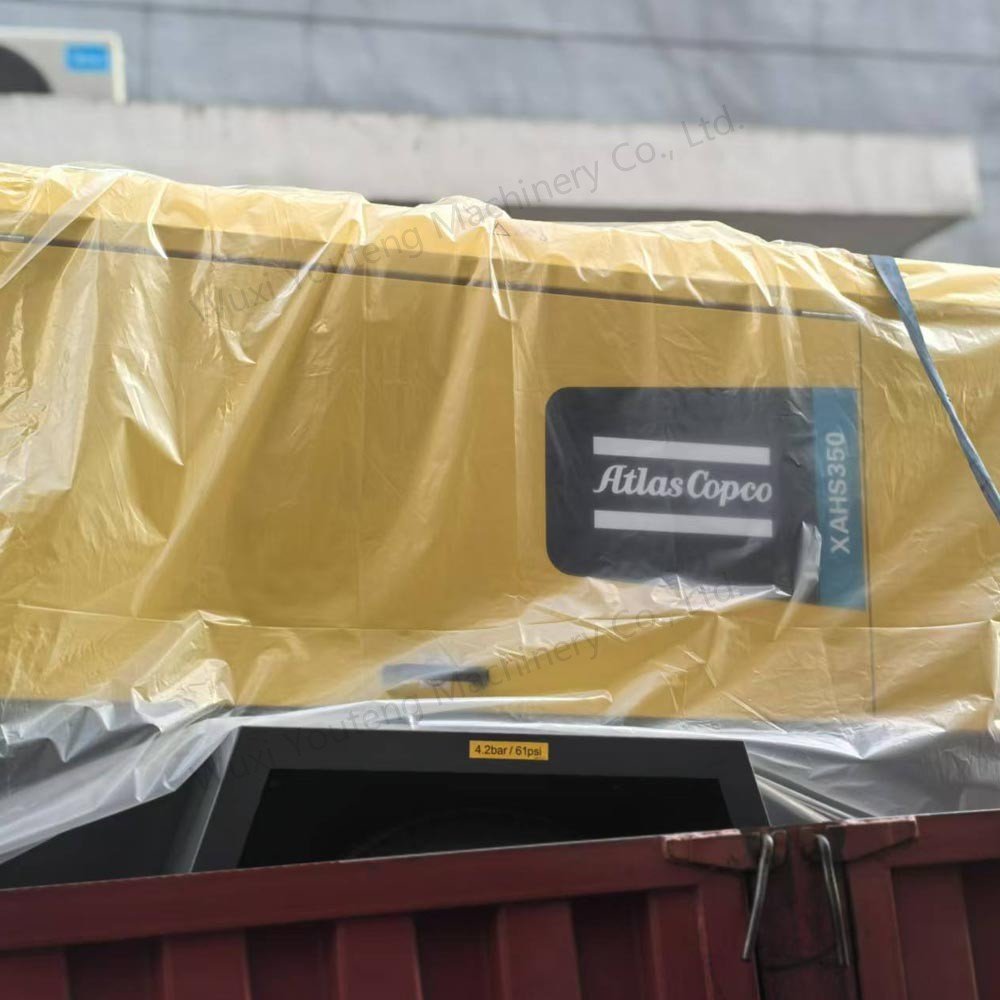 Atlas Copco Medium diesel Screw Mobile air Compressors XAHS350 12bar 18bar 350cfm