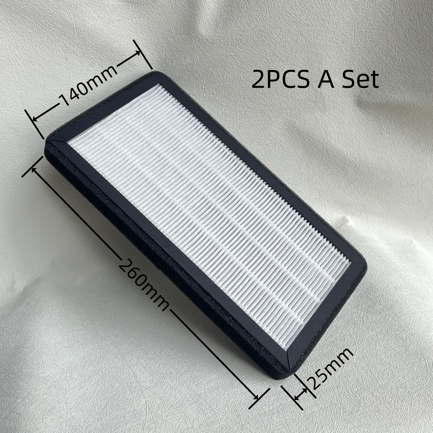 XTechnor for Toyota BZ4X 2022 2023 2024 HEPA Cabin Air Filter,Automotive Replacement Passenger Compartment Air Intake 2PCS a Set