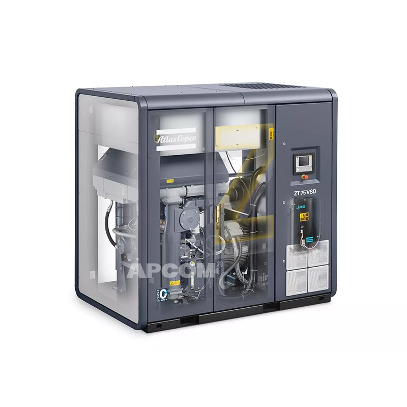 AtlasCopco Oil-Free Air Compressors ZT ZR 55/75/90 kw VSD+ VSD+ Industrial Compressors ZT75 ZR75 ZR75FF ZT55 ZR55 ZR55VSD ZT90