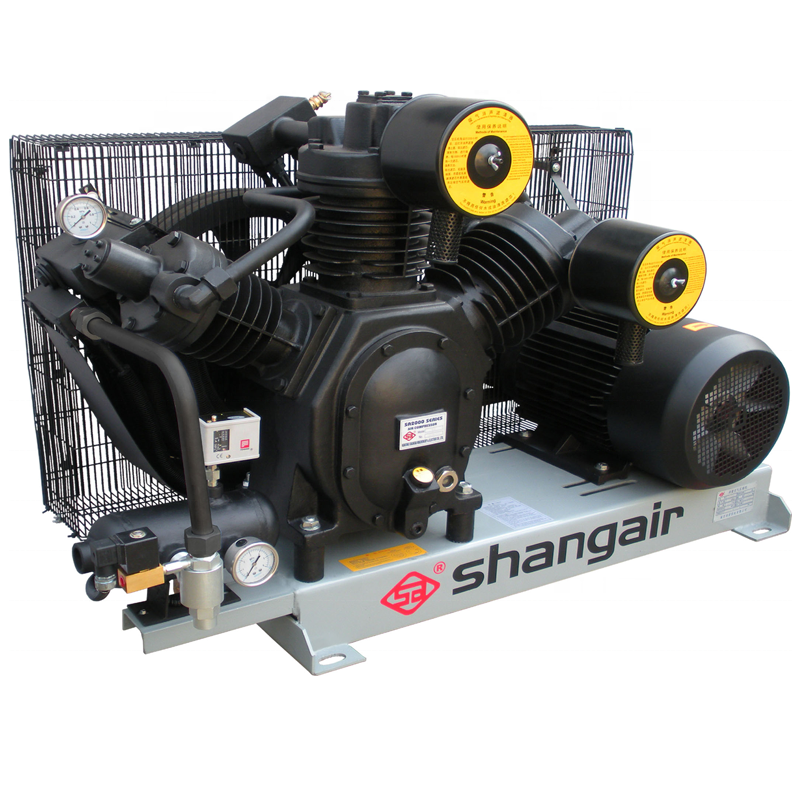 Industrial 30bar Shang Air 09wm/Cwm Piston Air Compressor AC Powered Air Cooled