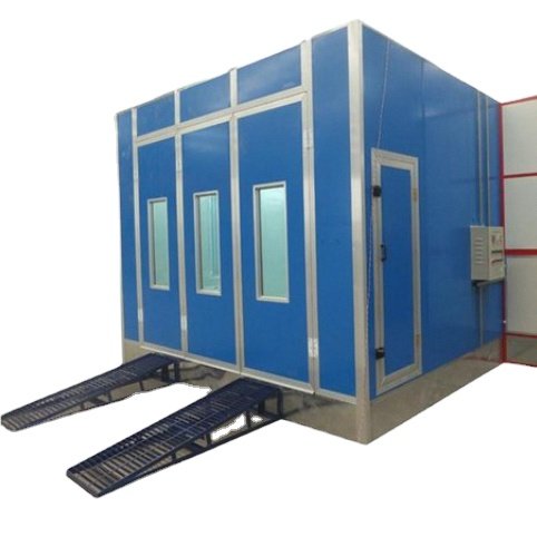 Auto CE diesel Heating Spray Booths Car Painting Room Car Baking Oven for Cars Maintainace