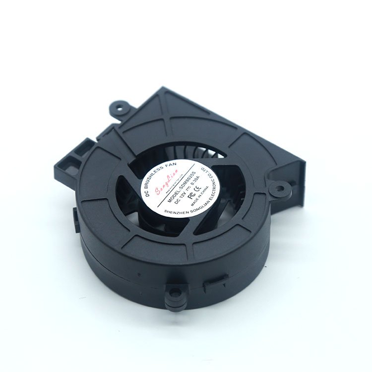 Oem 80X80X25mm Powerful Plastic 12V Dc Fan Exhaust Ventilation Air Blower Fan