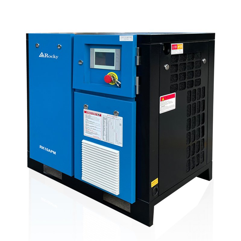 Factory Price 10 hp Permanent Magnet Variable Speed Screw Compressor 7.5kW Screw Air Compressor