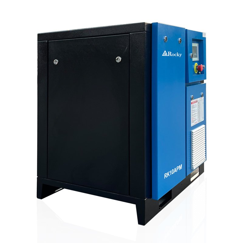 Factory Price 10 hp Permanent Magnet Variable Speed Screw Compressor 7.5kW Screw Air Compressor