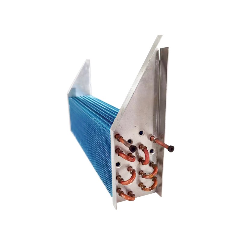 7mm Copper Tube Air Cooled Aluminum Fin Condenser Evaporator Coil for Cake Cabinet