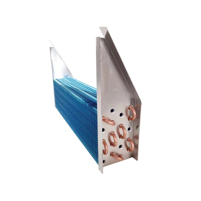7mm Copper Tube Air Cooled Aluminum Fin Condenser Evaporator Coil for Cake Cabinet