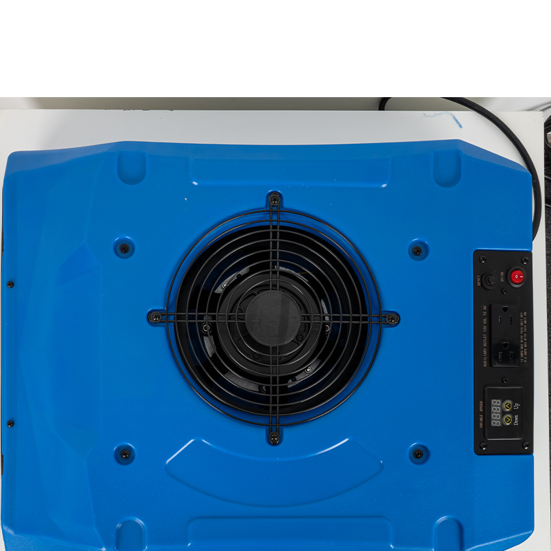 High-Efficiency Commercial Air Mover Efficient Floor Drying During Water Damage Restoration