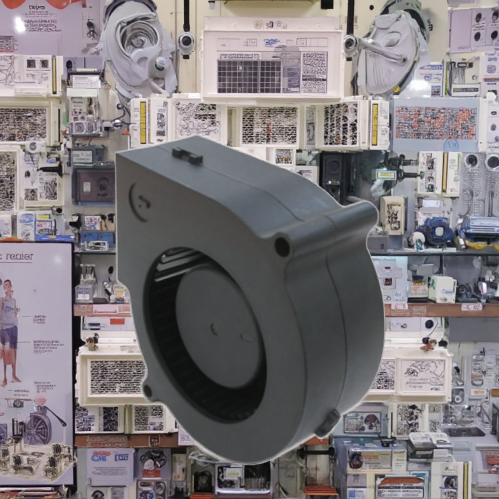 DC Blower Fan Mini Fan 0.5 Adjust Current& Speed Waterproof High Quality 75*30mm Cooling Fan