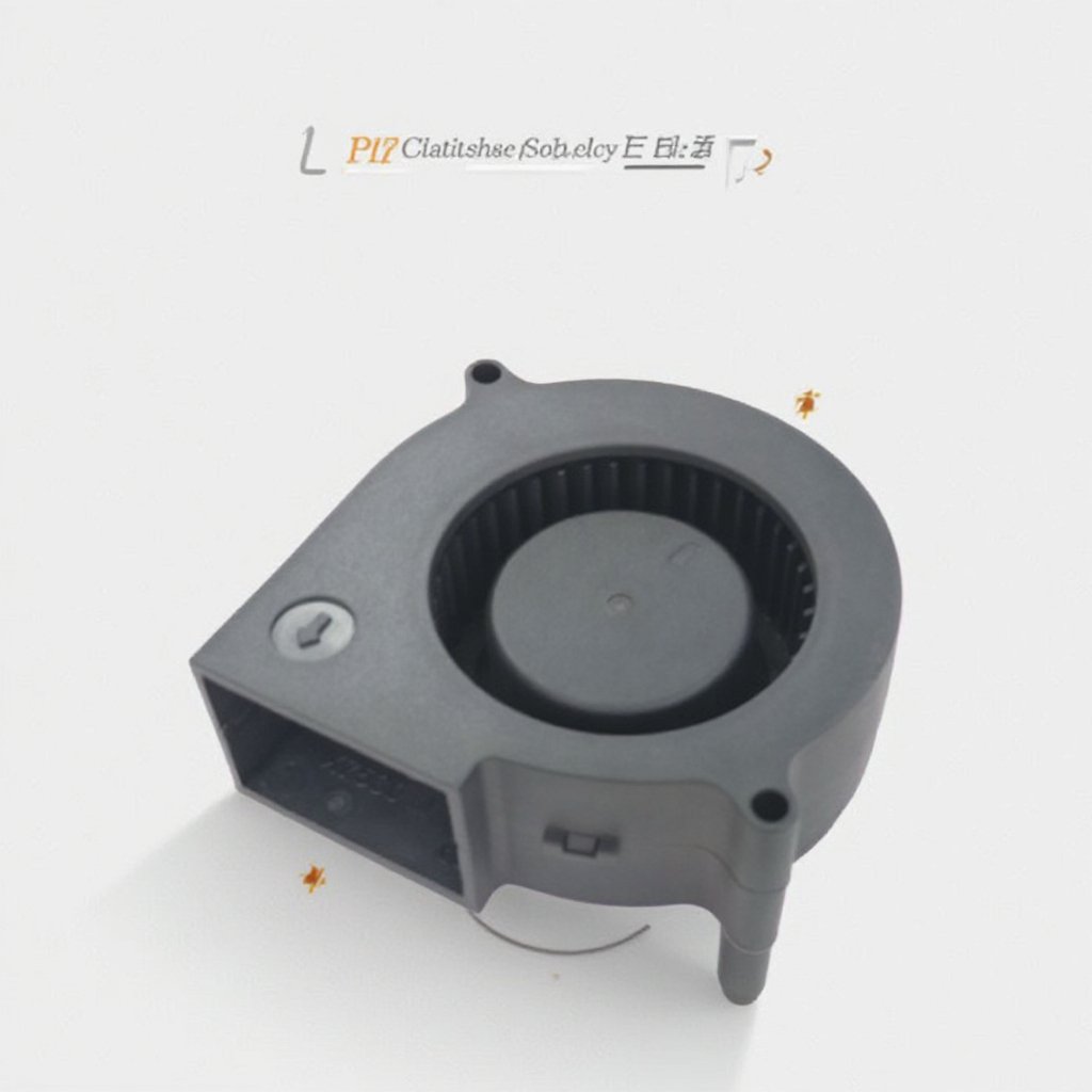 DC Blower Fan Mini Fan 0.5 Adjust Current& Speed Waterproof High Quality 75*30mm Cooling Fan