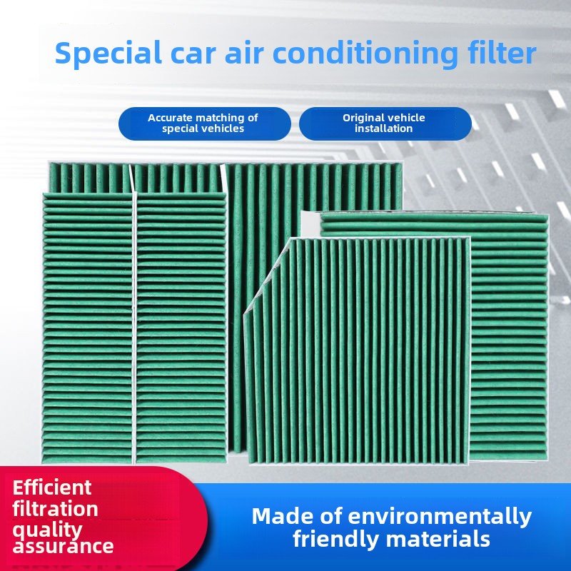 Customized Multi-Effect Activated Carbon Cabin Filter for Car Air Conditioning Anti-Smog PM2.5 Air Grids Filter