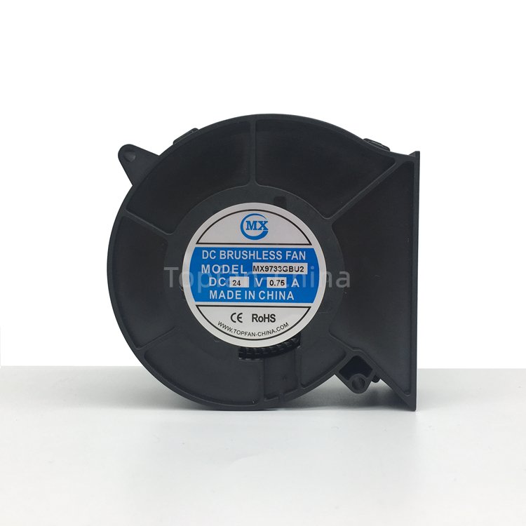 Centrifugal Fan Blower 9733 Brushless Motor Radial Air Blower USB 5v 12v 24v DC Cooling Low Noise Turbo Fan Hydroponic