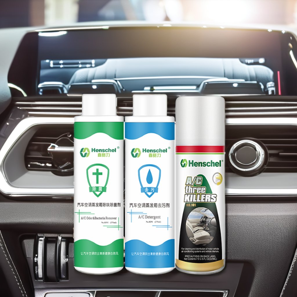 Air Condition Clean Kit AC Odor Bacteria Remover Detergent New Upgrade Cleaner for Auto Interior