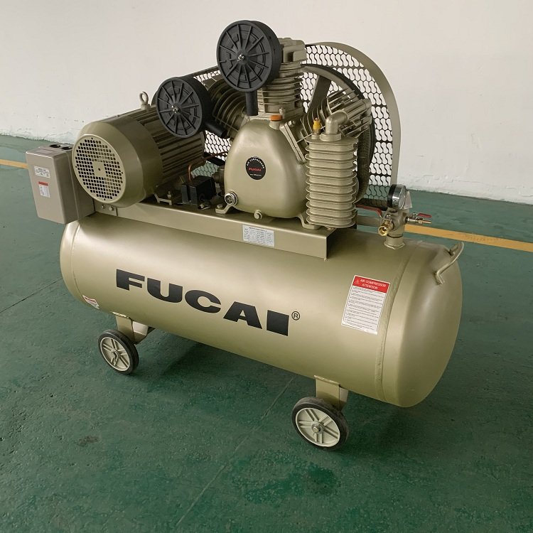 FUCAI Factory Supplying High Quality 10hp 12.5bar 3 Cylinder 95*2+65*1 Portable Electric Piston air Compressor