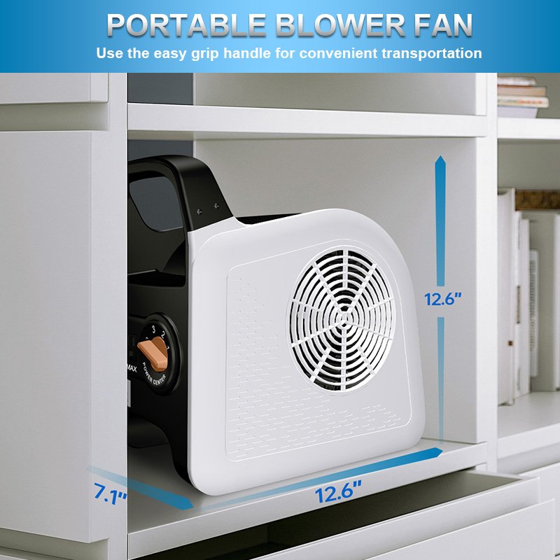Industrial Portable Electric Hot Sale Air Blower Commercial Carpet Dryer Floor Air Mover for Dry Cleaning Best Carpet Drying Fan