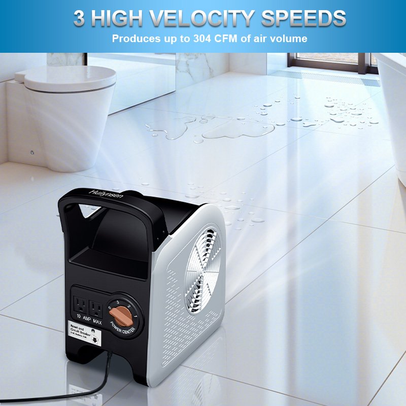 Industrial Portable Electric Hot Sale Air Blower Commercial Carpet Dryer Floor Air Mover for Dry Cleaning Best Carpet Drying Fan
