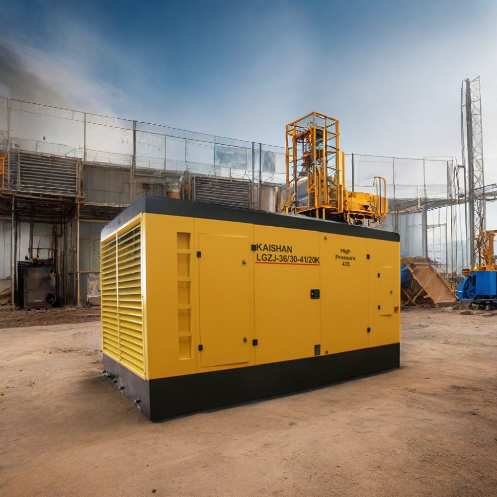Wholesale LGZJ-36/30-41/20K Two Compression Stage Diesel Powered Screw Air Compressor for Water Well Drilling Rig