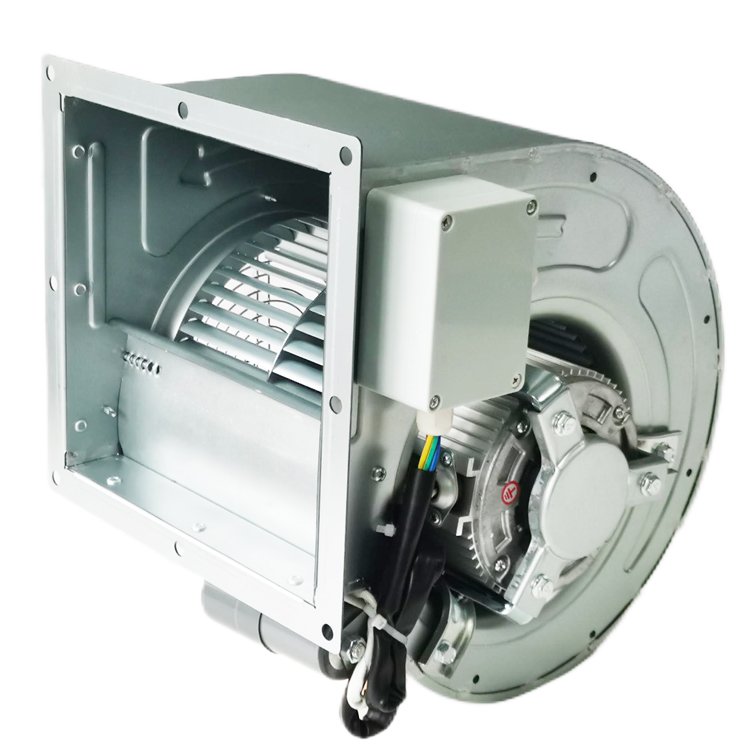 HOYOFAN DD 7/7 150W 4P 1V Motor SCT Double Inlet Centrifugal Blower Fan 1250RPM for Air Conditioning & Ventilation Unit