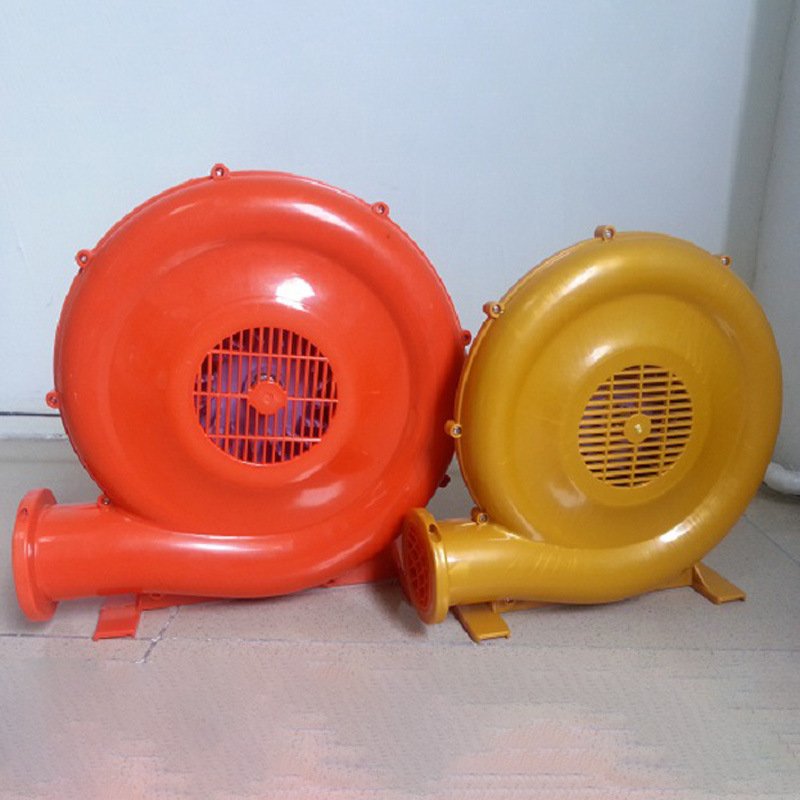 High Pressure 370W Cartoon Inflatable Fan Bubble House & Castle Arch Inflatable Trampoline AC Electric Blower OEM Customizable