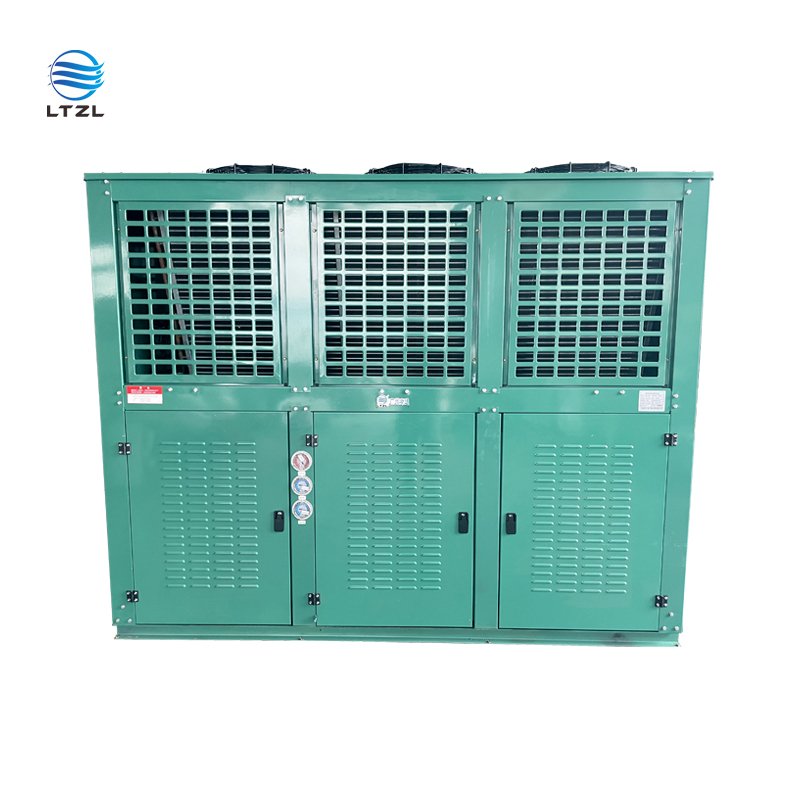 30hp Unit Condensing air V-type Cooling Condensing Unit Chiller Condensing Chamber for Agricultural Manufacturing 380V