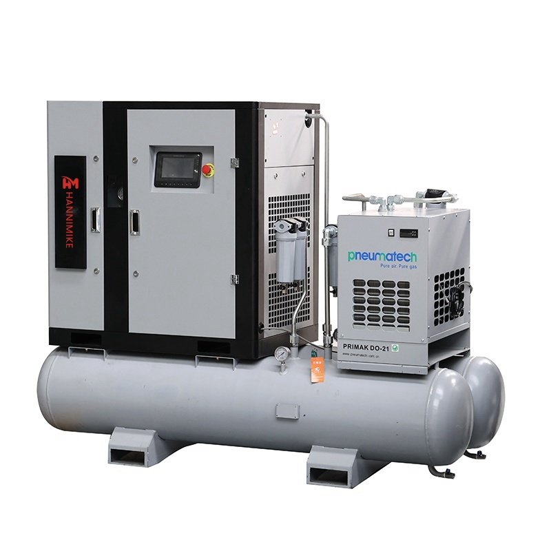 Easy-to-use Combined Space-saving Screw Air Compressor