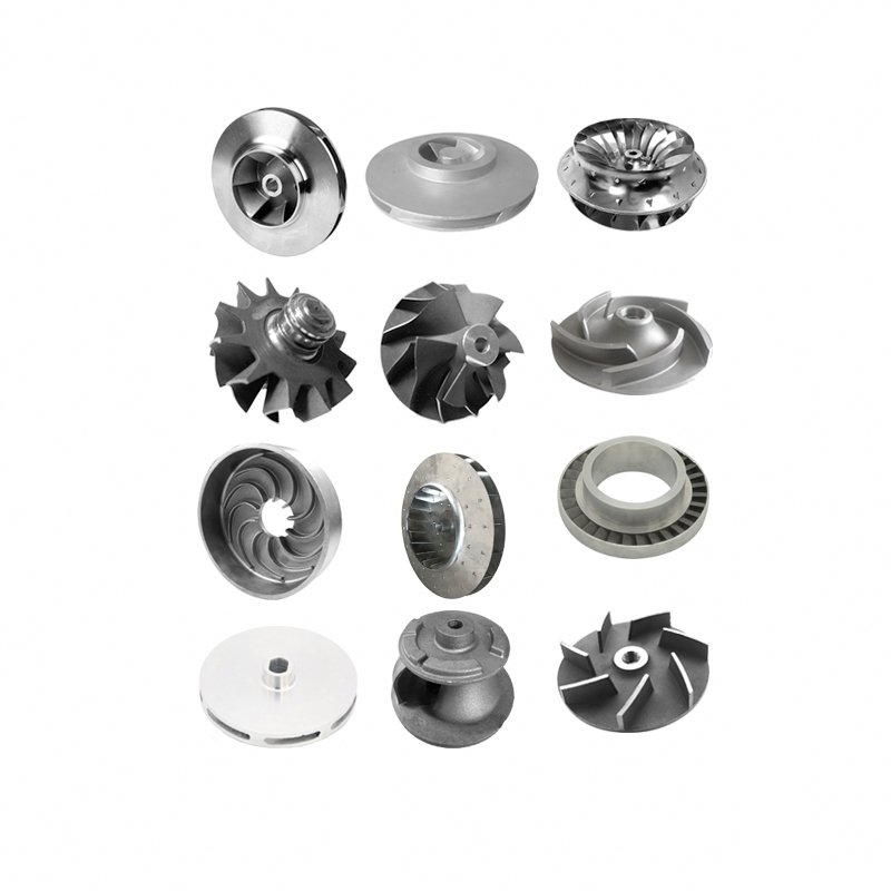 Non-standard Fabrication Machining Die Casting Aluminum Stainless Steel Impeller Pumps Fan