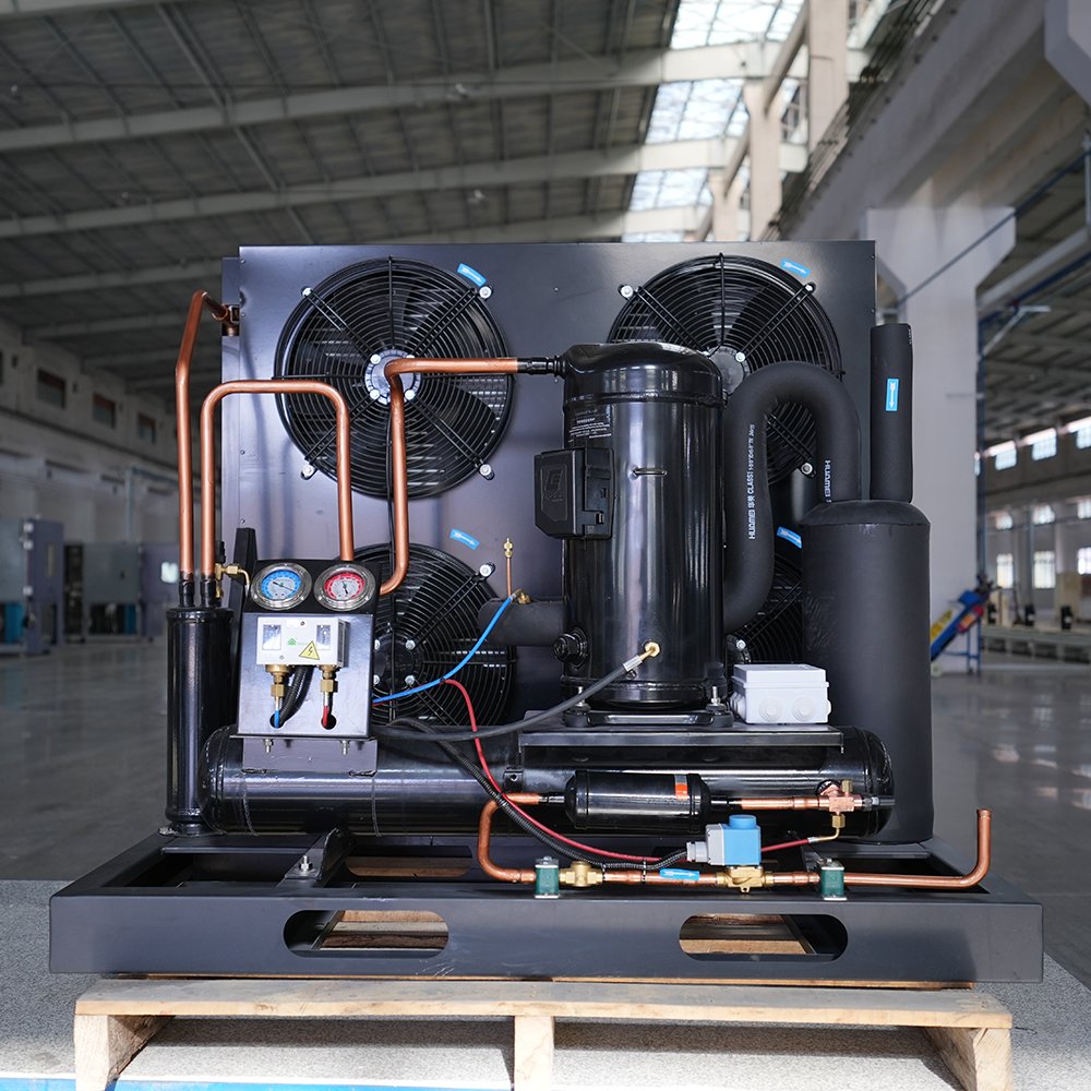 3hp 5hp 12hp 20hp 40hp New Cold Room Refrigeration Compressor Unit Air Cooling Condensing Unit with R410A Key Cold Rooms