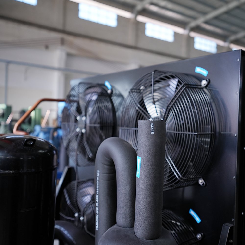 3hp 5hp 12hp 20hp 40hp New Cold Room Refrigeration Compressor Unit Air Cooling Condensing Unit with R410A Key Cold Rooms