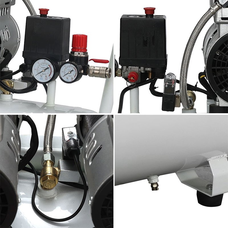OUBAO 50 Litre 2 Hp High Pressure Compressors Silent Oil Free Air Compressor