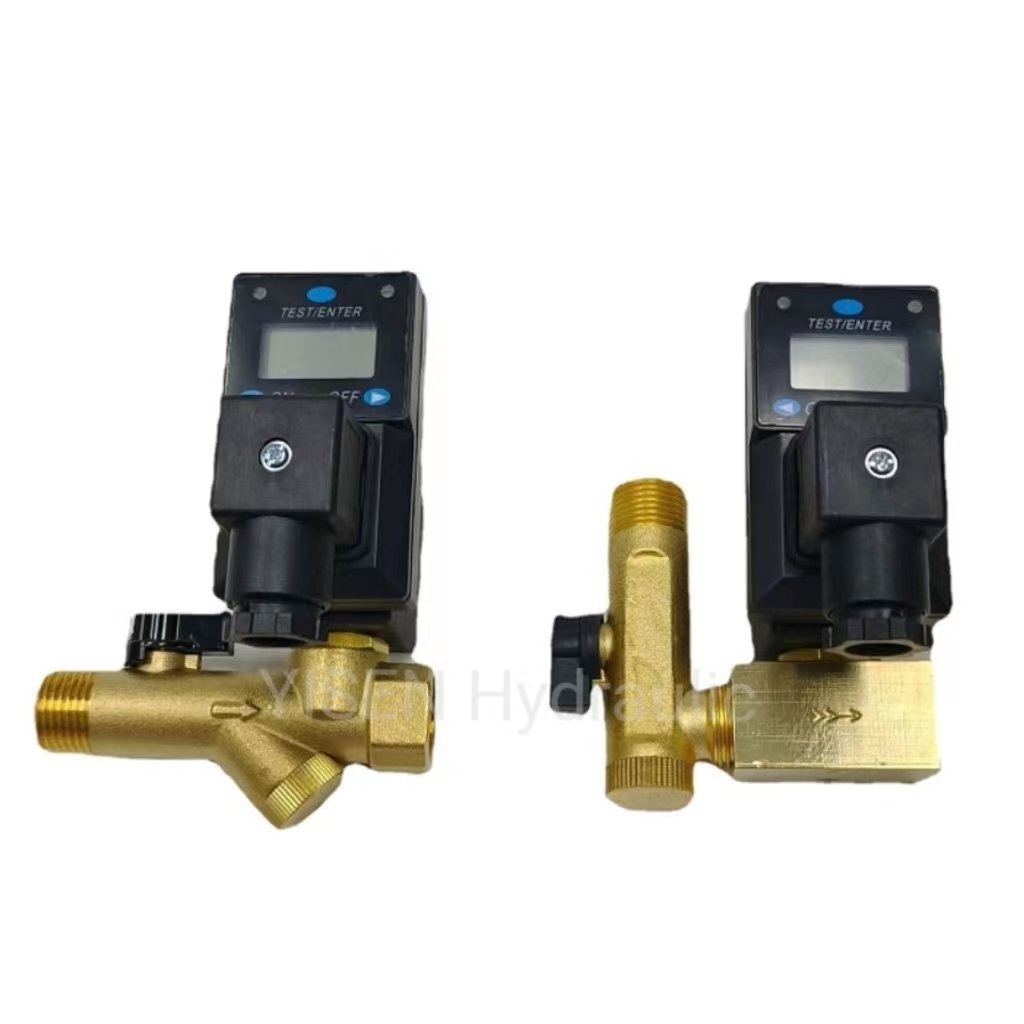 JORC JDV Series Electronic Timer Controlled Condensate Drain JDV-16A JDV-16B Digital Display Electronic Drainage Valve