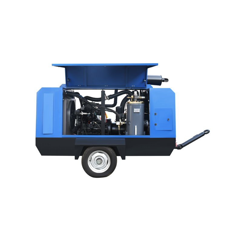 Industrial Jinjing Factory Price Portable Diesel Oil Injection Screw Air Compressor for Sale Machine Booster Pump Pump