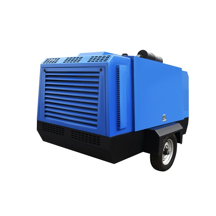 Industrial Jinjing Factory Price Portable Diesel Oil Injection Screw Air Compressor for Sale Machine Booster Pump Pump