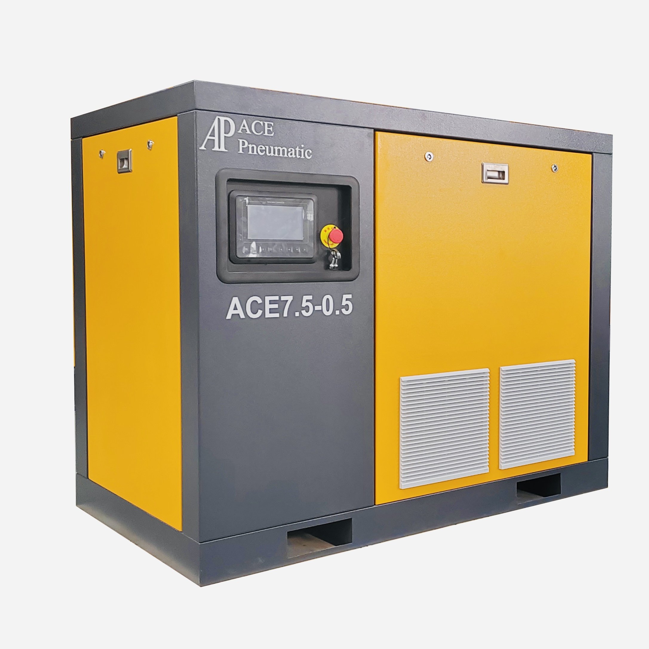Aceair Industrial Screw Air Compressor Equipment 7.5kw 75kw Oil Free Screw Blower Compressor 100hp