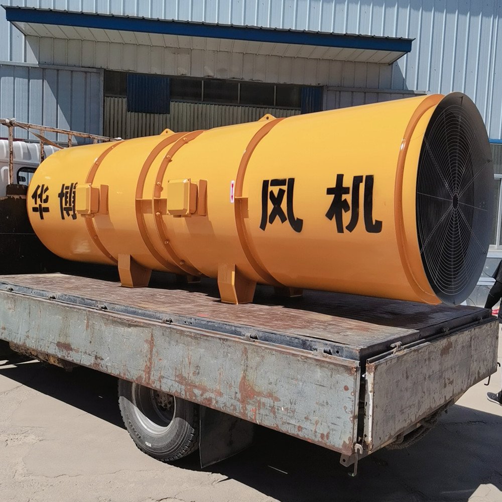 2*55kw Coal Mine Ventilation Tunnel Blower Fan Mine Blower Fbd Fan