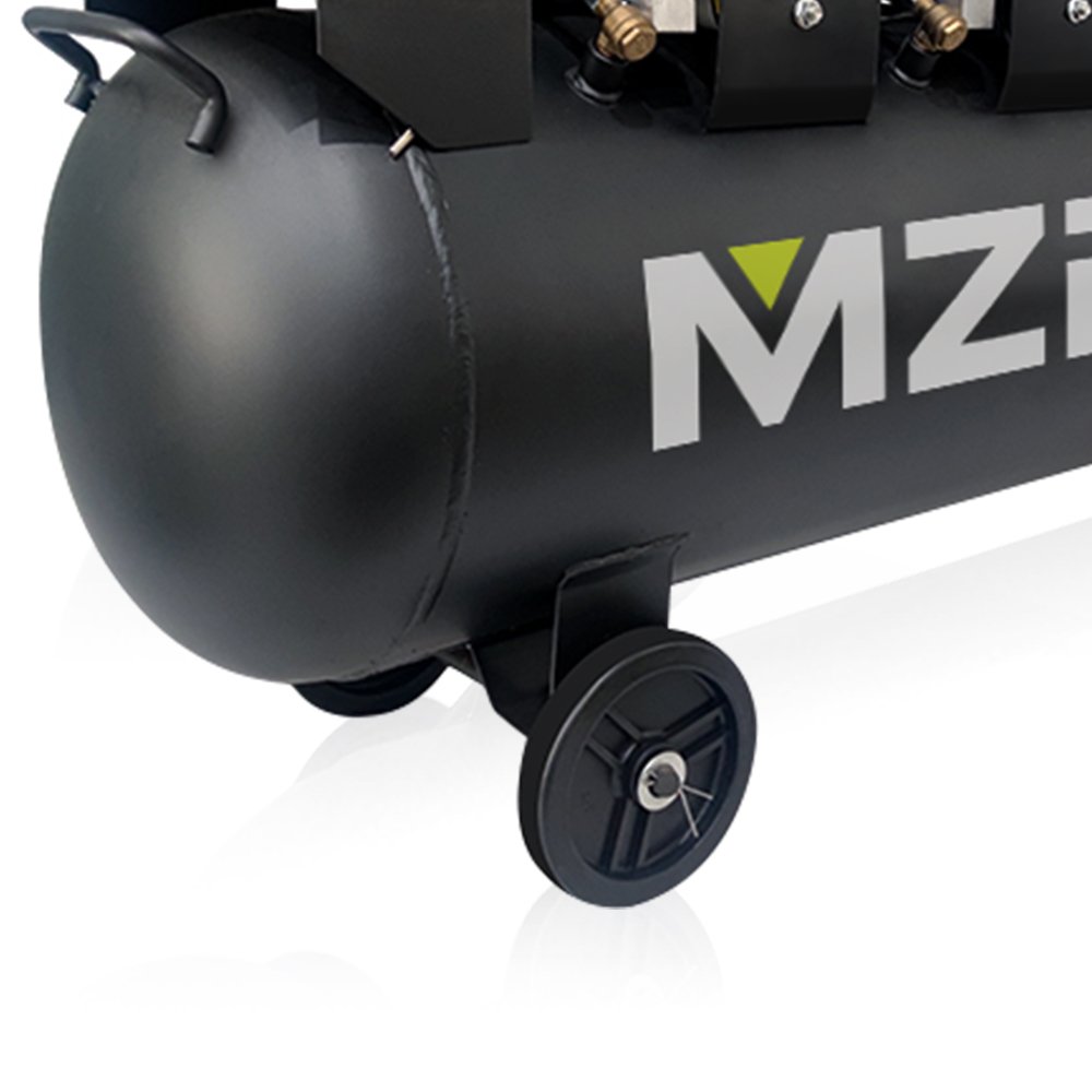 Factory Direct Sell 6.8hp 140l 8bar Oil Free Noiseless air Compressor