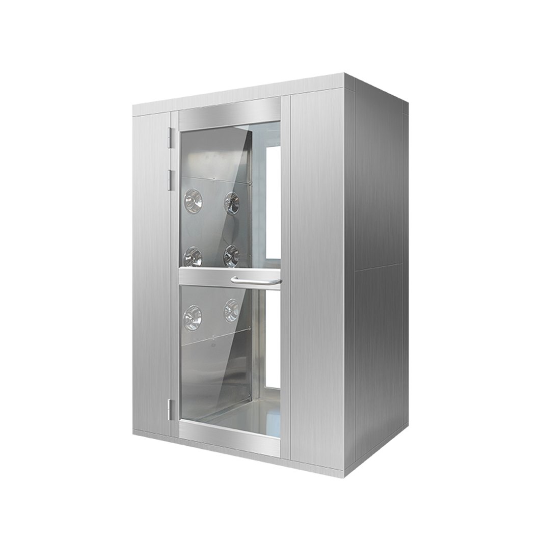 GMP Manufacturer Stainless Steel/Coated Steel Single Person Air Shower Room for Clean Room Project