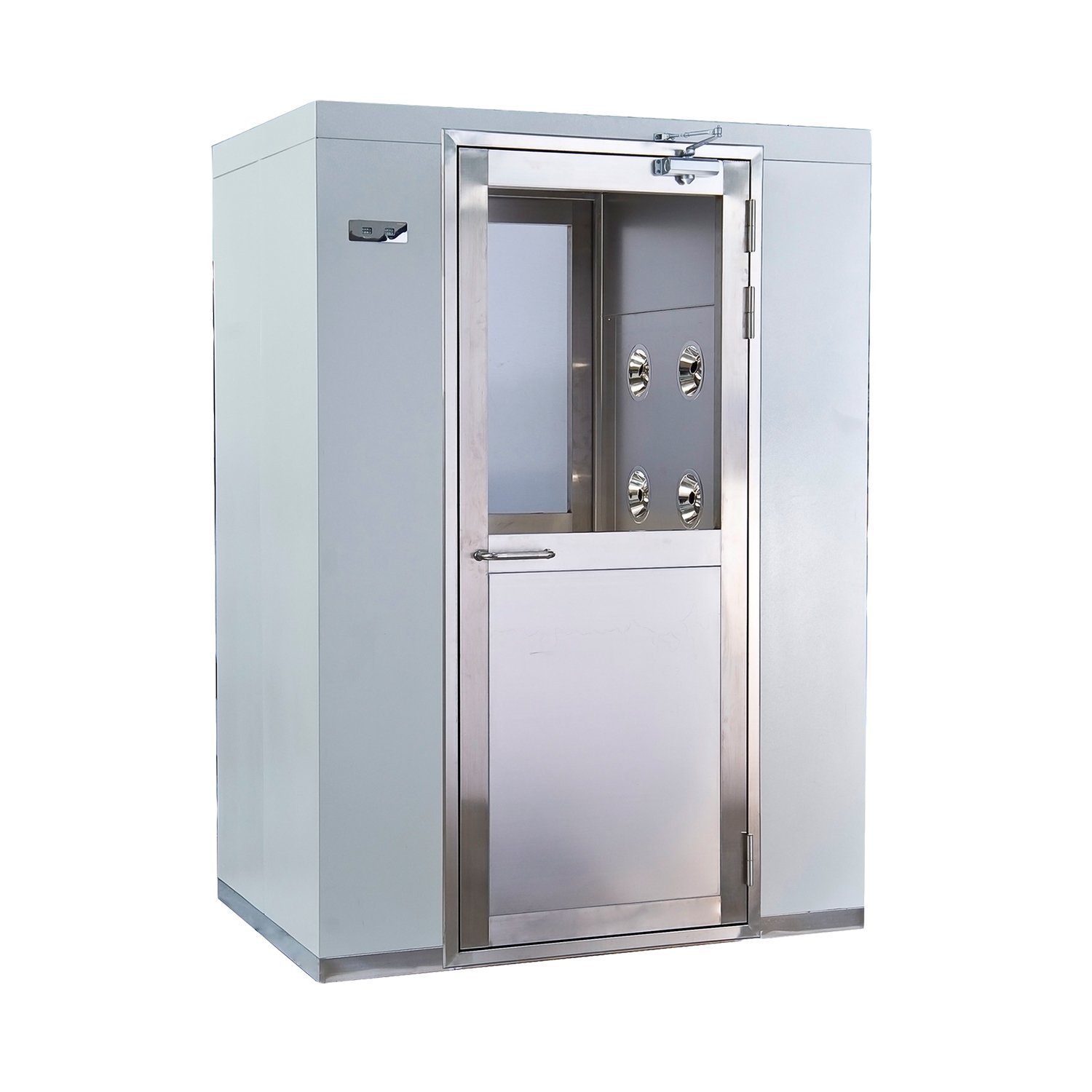GMP Manufacturer Stainless Steel/Coated Steel Single Person Air Shower Room for Clean Room Project