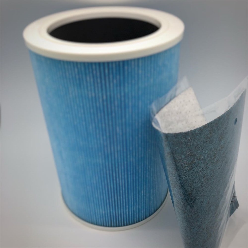 H10 H11 H12 H13 H14 PP Melt Blown Polyester Laminated HEPA Filter Paper Nonwoven Fiber Material Roll