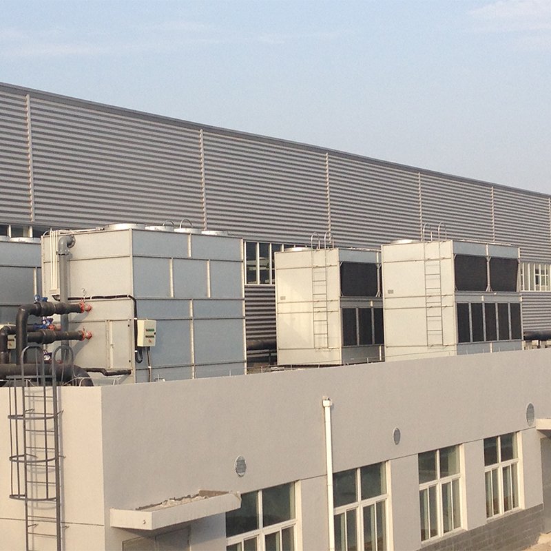 OEM Tons Customized Size Industrial Plant Machine Cooling Equipment Cross Flow Closed Cooling Tower