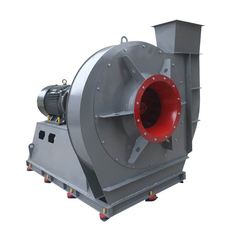4p 22kw High Pressure Centrifugal Air Exchange Ventilation Fan Anti-Explosion Powerful Big Size Air Blower Fan