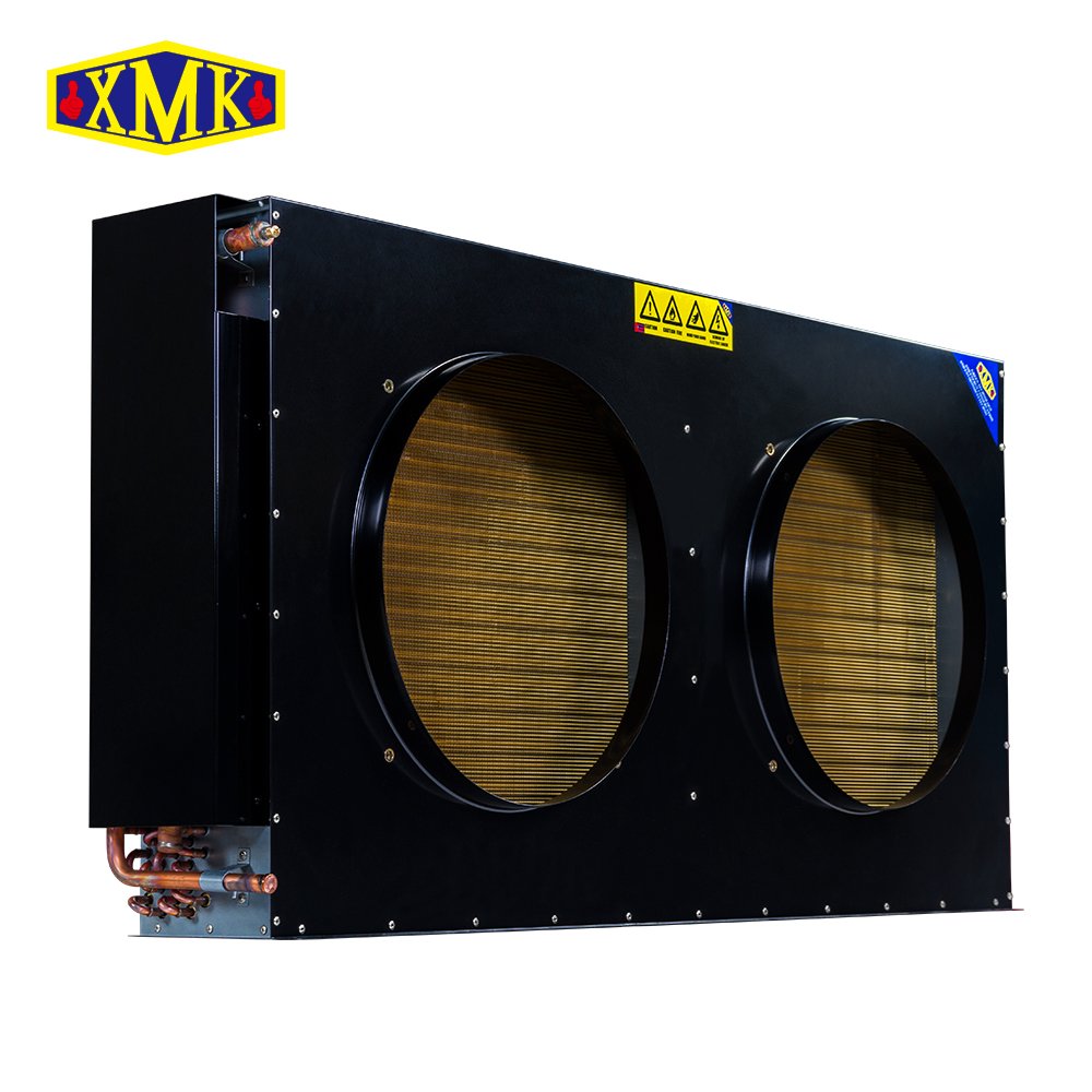 5HP 2 Fans Commercial Refrigeration Unit Air Cooled Condenser for Cold Room