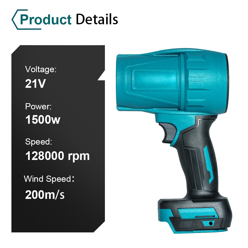 1000W 80 M/S Portable Handheld Compressed Air Duster Industrial DIY Electric Small Blower Jet Fan for Cleaning