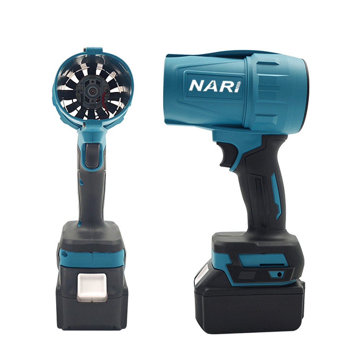 Super Power 18V High Pressure Handlhold Lithium Storm Machine Violent Turbo Fan Portable Outdoor Leaf Dust Snow air Blower Gun