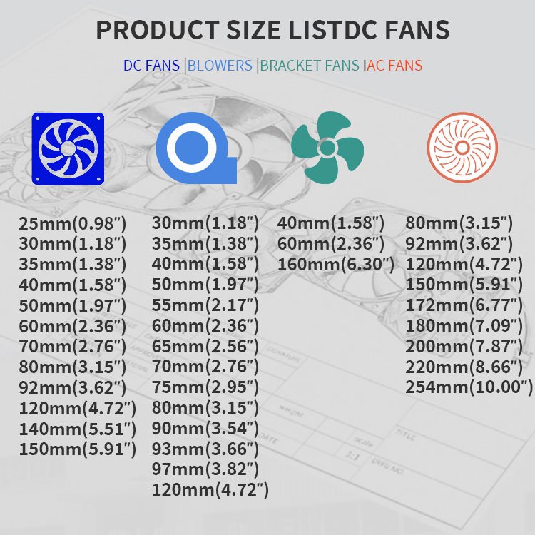 Manufacturer Custom Professional High Speed Brushless Fans DC 12v 24v 48Volt Axial Flow Cooling Fan