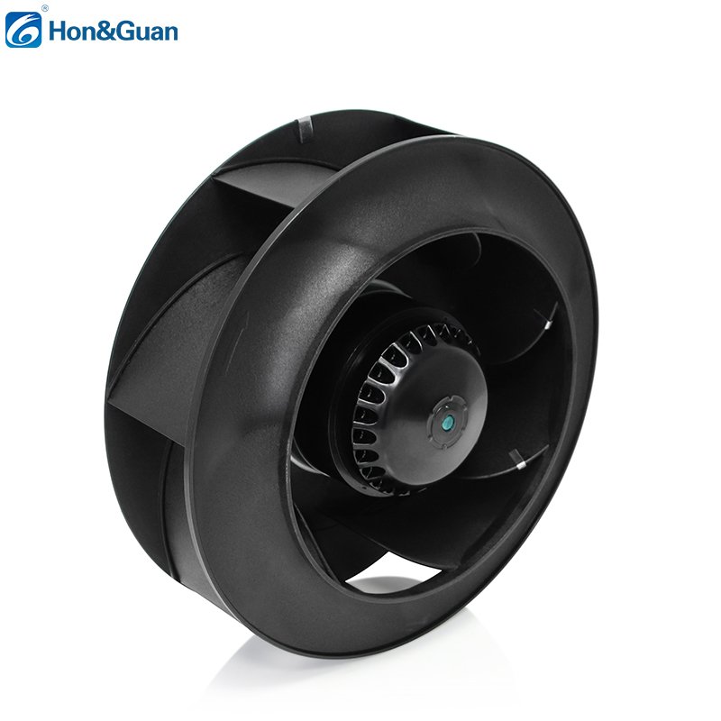 Hon&Guan Special Ventilation Method Circular Plastic Motor Circular Centrifugal Fan Powerful Circular Centrifugal Duct Fan