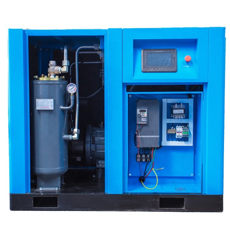 Tuowei Screw Compressors 7.5Kw to 250Kw Permanent Magnet Motor Variable Frequency Energy Saving Screw Air Compressor Machines