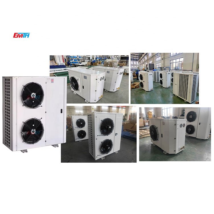 EMTH 3-20HP Walk in Cooler Unidad Condensadora Refrigeration La Condensacion Compressor Unit Air Cooling Condensing Unit