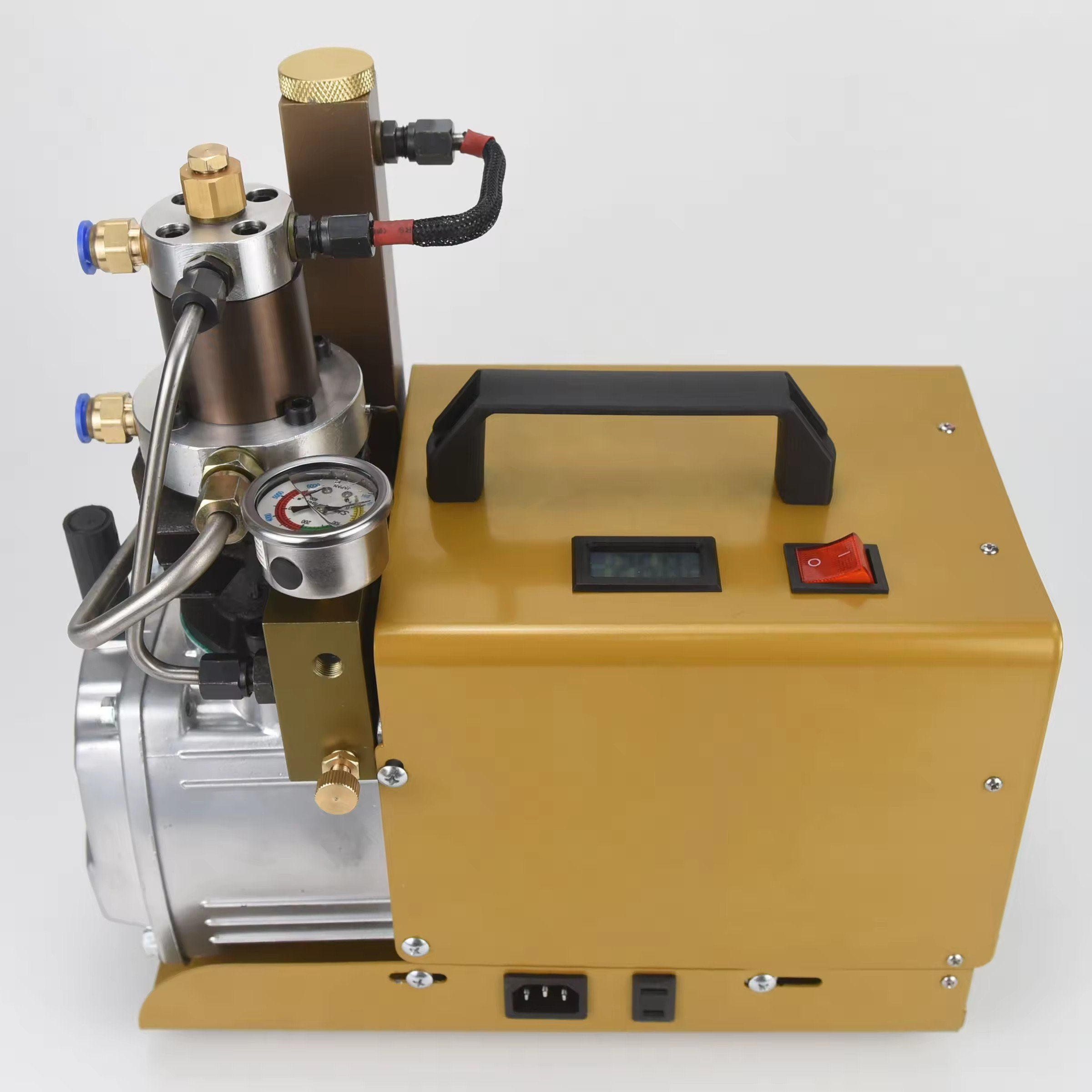 Portable 4500 PSI 30 MPA 300 BAR 110V-220V Screw PCP Air Compressor 1.8kw Hot 4500 PSI 30 Mpa 300 BAR 110V-220V Portable Air