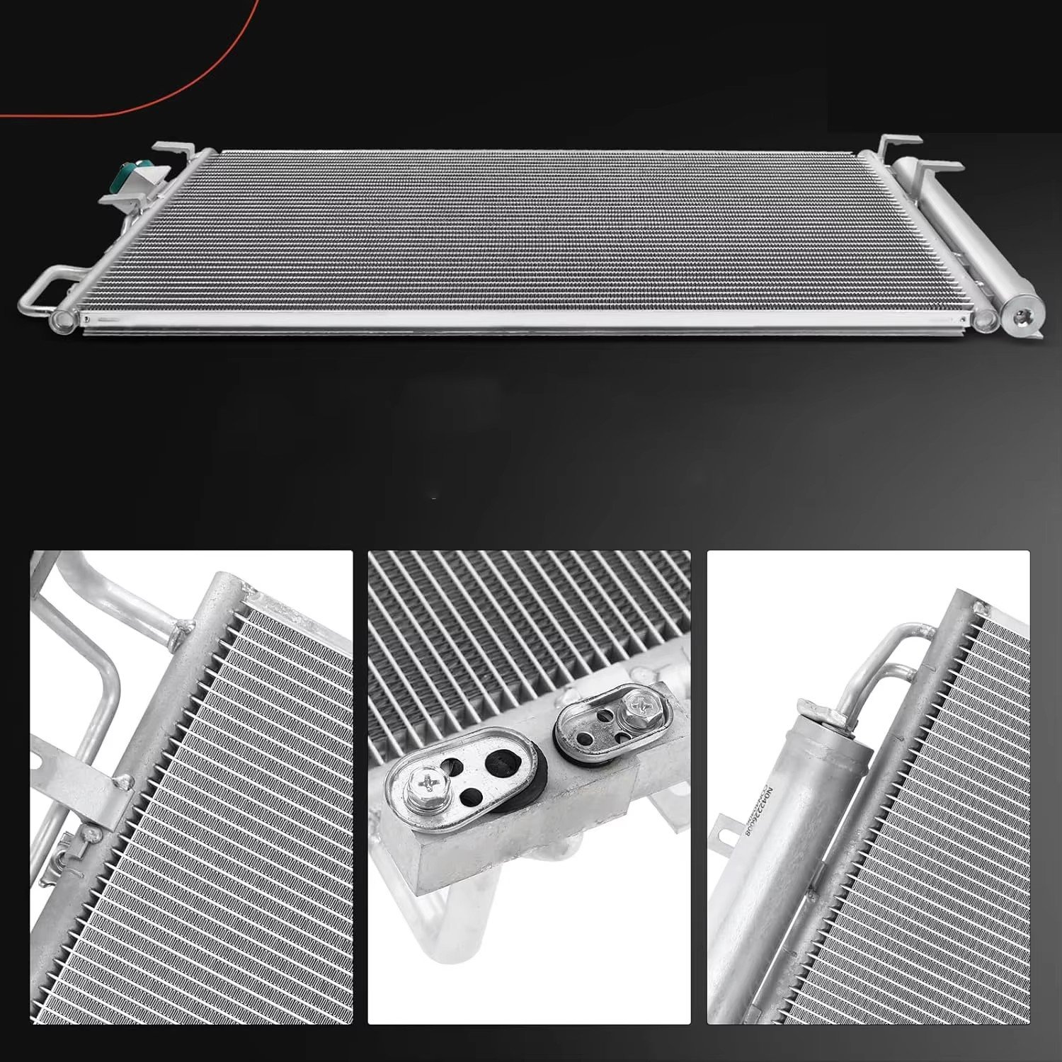 Air Conditioning Condenser JRB500250 JRB500270 LR015556 for Land Rover Range Rover Sport 2009-2013 Discovery 4 2009-2017 Diesel