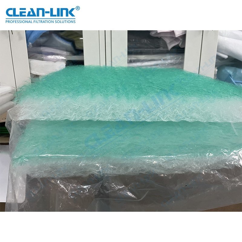 G3 G4 Paint Stop Air Filter Fiberglass Media Floor Filter Spray Booth Filter
