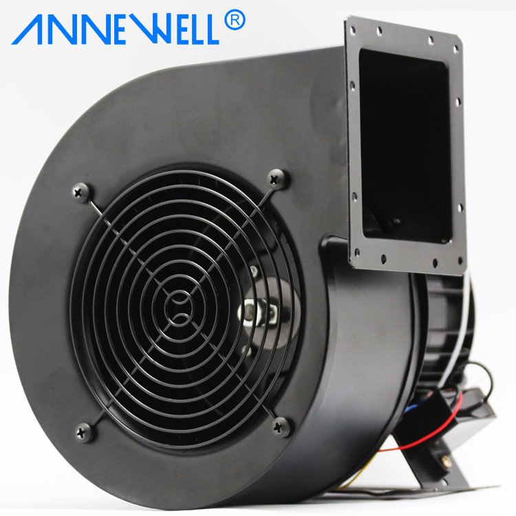 ANNEWELL 150 Metal Shell Steam Boiler Centrifugal Blower 230V Kitchen Hood Sirocco Blower 50HZ Industrial Air Exhaust Blower Fan